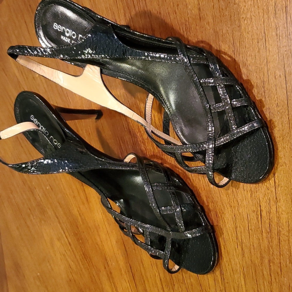Sergio rossi strappy heels